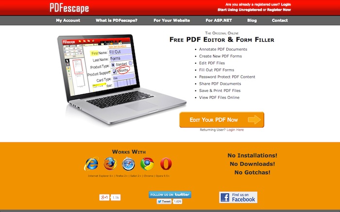 PDF Escape Screenshot